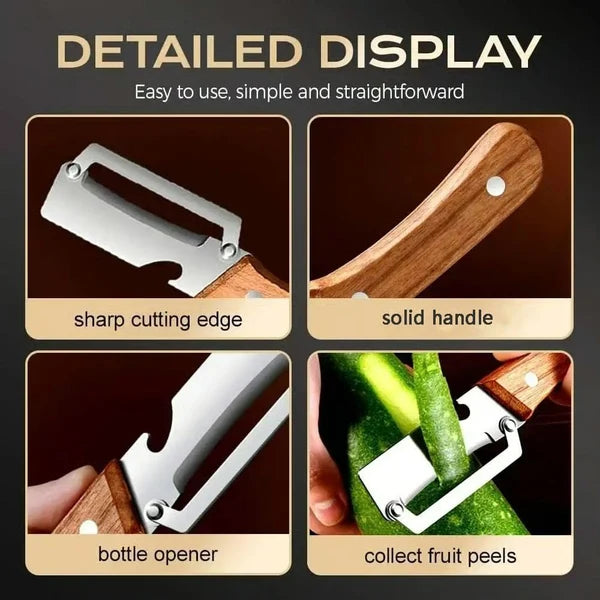 5-in-1 Vegetable Chopper & Slicer – Manual Kitchen Cutter