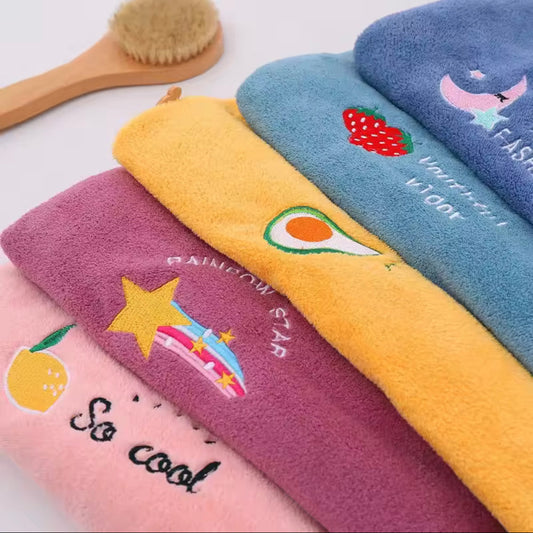 Hair Dryer Cap Towel | Microfiber Hair Wrap Towel for Women | Quick-Dry Hair Turban