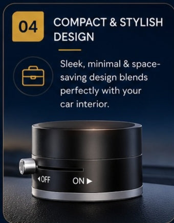 Magnetic Phone Holder for Car Dashboard & Air Vent Universal Mount