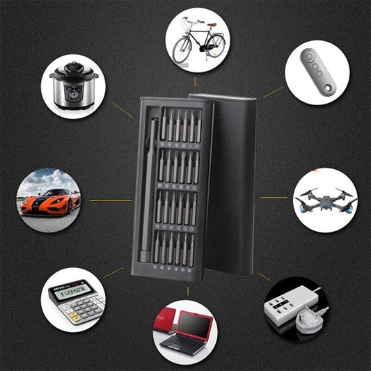 24-in-1 Precision Screwdriver Set | Portable Mini Repair Tool Kit with Storage Box