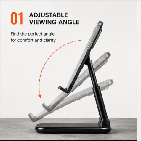 Universal Mobile Holder – Adjustable Phone Stand for Home & Office