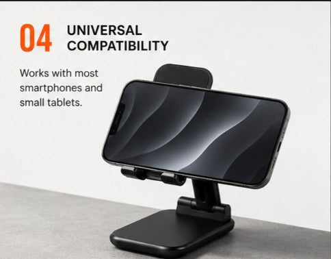 Universal Mobile Holder – Adjustable Phone Stand for Home & Office