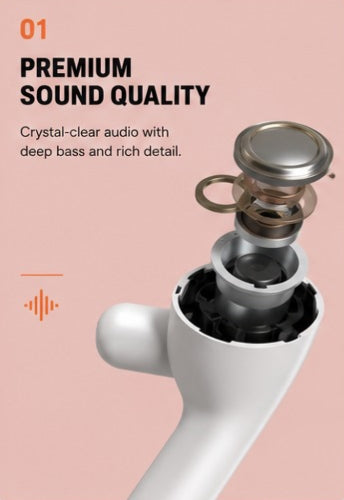 Premium Wireless Bluetooth Earbuds with HD Sound & Noise Reduction