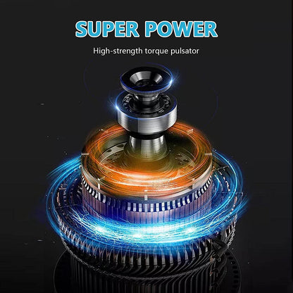 Mini Portable Washing Machine | Ultrasonic Turbine Washer | Compact Clothes Cleaning Machine