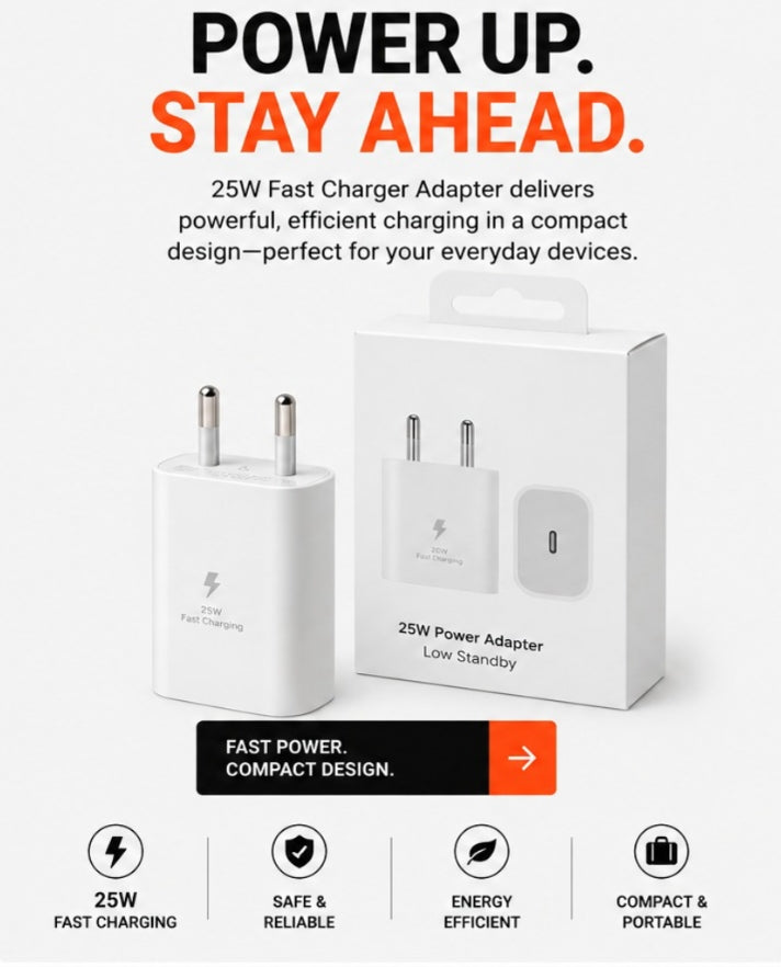 Universal Fast Charging Power Adapter USB Wall Charger for Mobile Devices