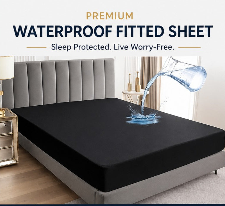 Premium Waterproof Mattress Cover | Soft Breathable Mattress Protector