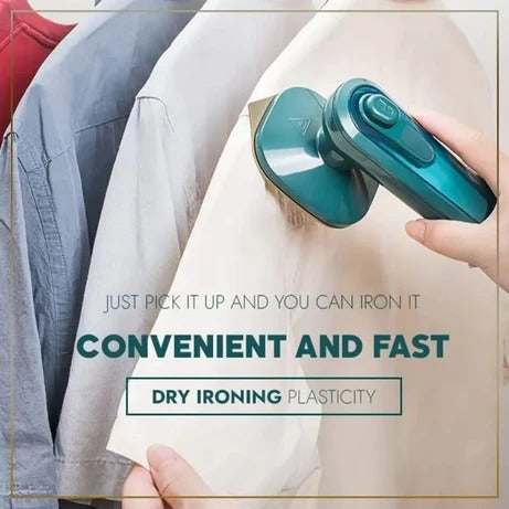 Mini 180° Rotatable Handheld Steam Iron for Clothes & Travel